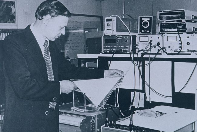 Prof. Adolf Goetzberger, Gründer und Institutsleiter des Fraunhofer ISE von 1981-1993