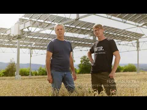 Forschungsprojekt Agrophotovoltaik - Hofgemeinschaft Heggelbach am Bodensee